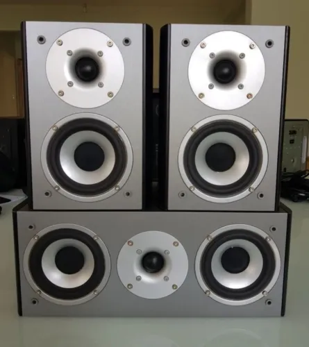 Caixas Acústicas Audio Pro mande in Sweden Trio Frontal Hi End 