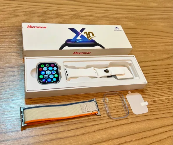 Smartwatch S10 Series 10 - 46mm Microwear com Kit Completo e ChatGPT
