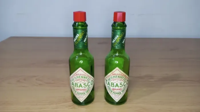 Vidro Molho De Pimenta Tabasco Vazio Usado Coleção Garrafa (Usado)