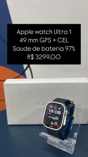 Apple Watch Ultra 1 / 49MM / GPS+ CEL / Sau?de de bateria 97% / Pronta entrega
