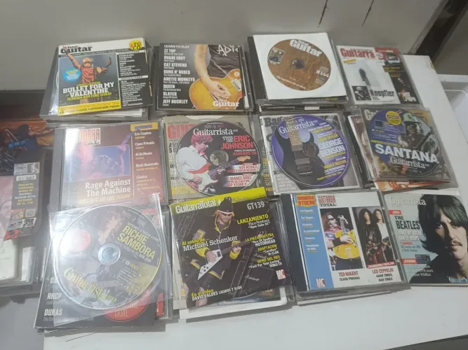 Heavy rock pop jazz aulas cds interativos tabs