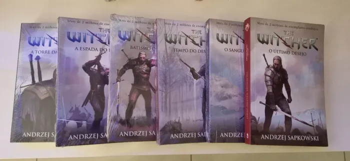 Coleção de livros The Witcher