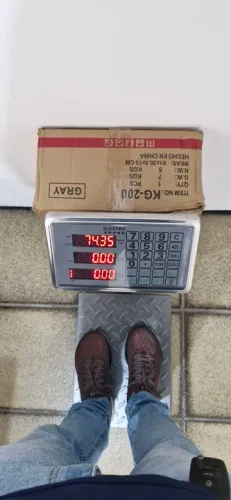 Balança comercial digital 200kg para comércio