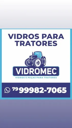 Trator - Vidros para tratores