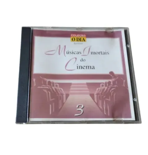 CD Musicas Imortais do Cinema Vol. 3 1997 Jornal O Dia