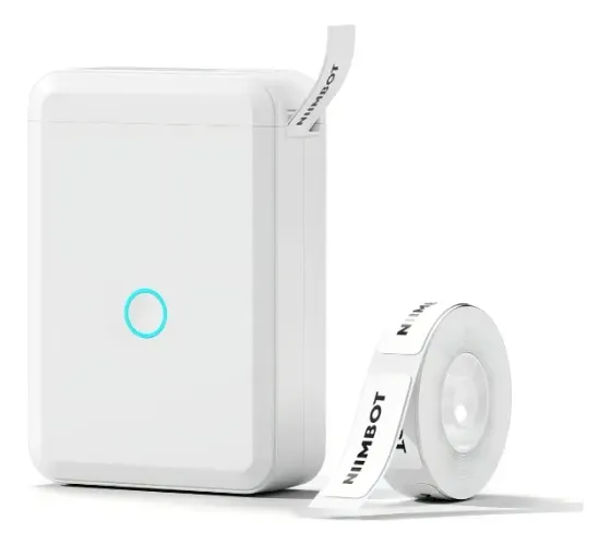 Impressora rotuladora Etiqueta monocromática Niimbot D110 Bluetooth Portátil Sem fio