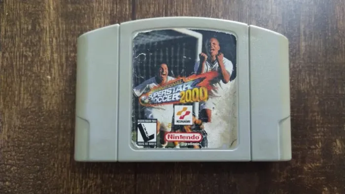 JOGO INTERNATIONAL SUPER STAR SOCCER 2000 NINTENDO 64 - ORIGINAL GRADIENTE
