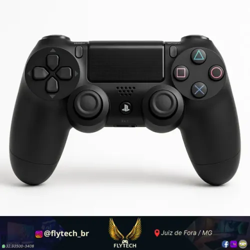 Manete Sem Fio PC/PS4 e Video Game - Controle Total e Liberdade para Jogar