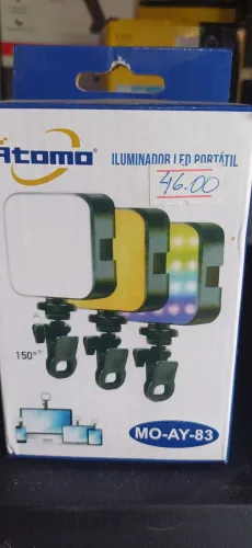 Iluminador LED Portátil Atomo MO-AY-83