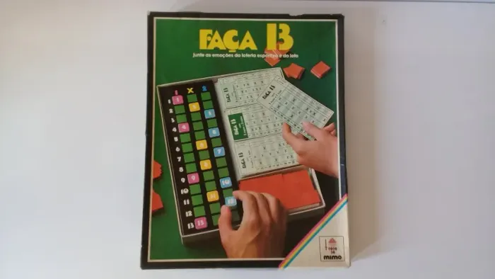 Jogo Faça 13 Da Mimo - Antigo Anos 80