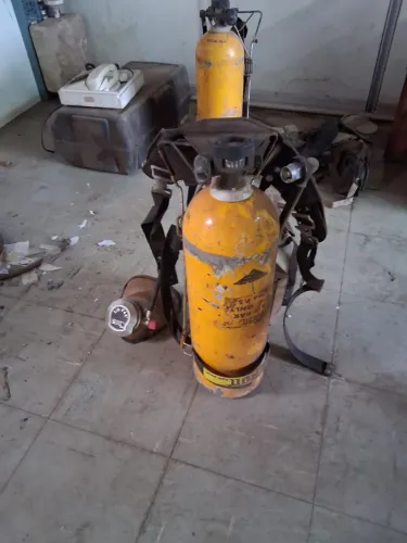 Equipamento de mergulho cilindro