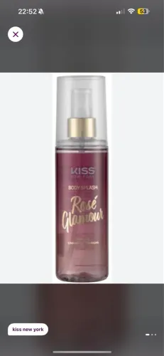 Body Splash Rose Glamour - Kiss New York