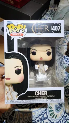 Funko Pop Rocks Cher 407 Novo