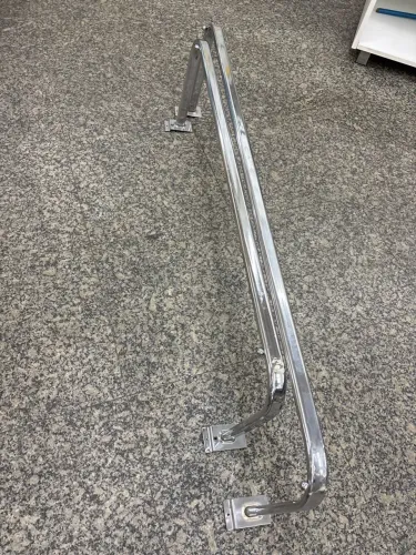 Arara cromada Para Painel canaletado 