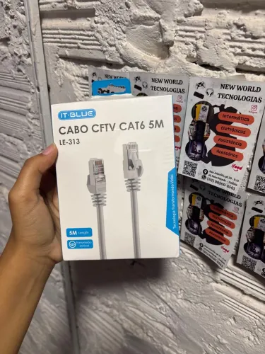 Cabo de Rede CAT6 5M IT-BLUE