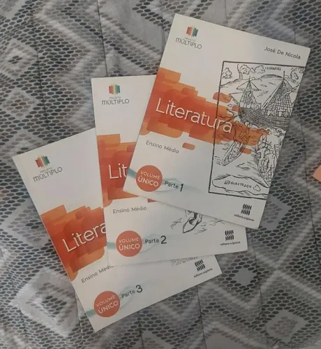 Projeto Multiplo - Literatura - Ensino Médio - Volumes 1, 2 e 3