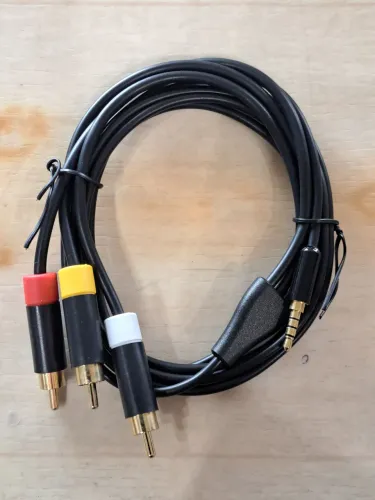 Cabo AV para x360 s.slim- Novo