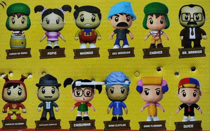 Bonecos Turma do Chaves