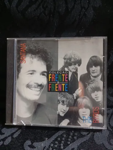Santana The byrds coleção frente a frente Sony music rock blues guitarra solo CD Clássico 