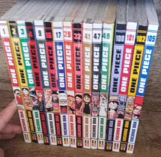 Mangá One Piece - 12 volumes