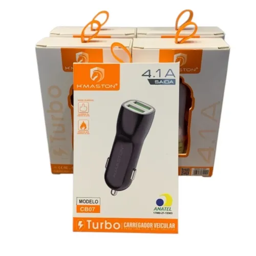 Carregador veicular turbo