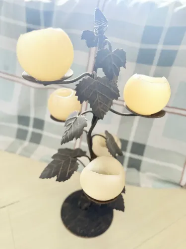 Suporte para velas aromatizante, decoração.