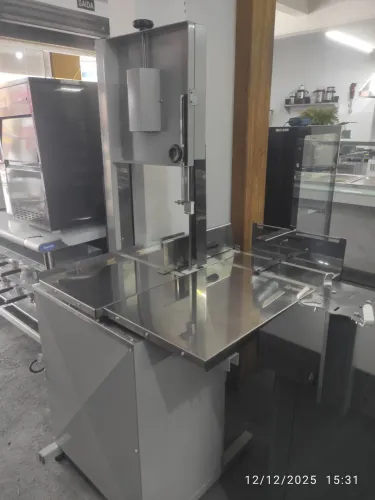 Bh Serra fita METVISA corpo epoxi mesa inox 