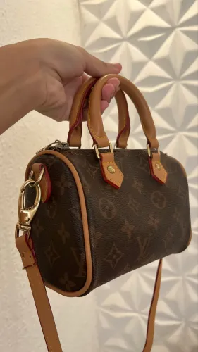 Bolsa Louis Vuitton Mini Speedy | Clutch Feminina Louis Vuitton Usado