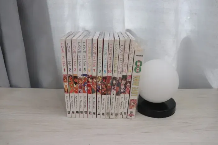 Coleção Mangá Love Hina - 14 Volumes + Love Hina Infinity (Enciclopédia)