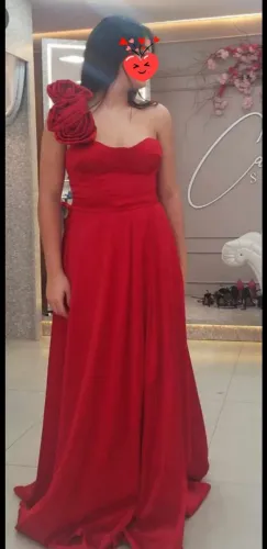 Vestido de Festa Vermelho Elegante
