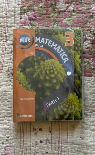 Livros De Matemática. Volume 3. Moderna Plus.