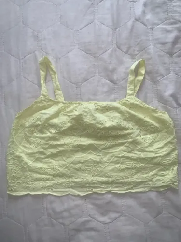 Blusa croped feminina