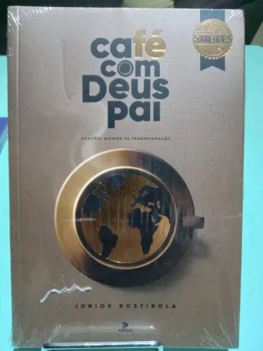 Livro Café com Deus Pai, lacrado novo.