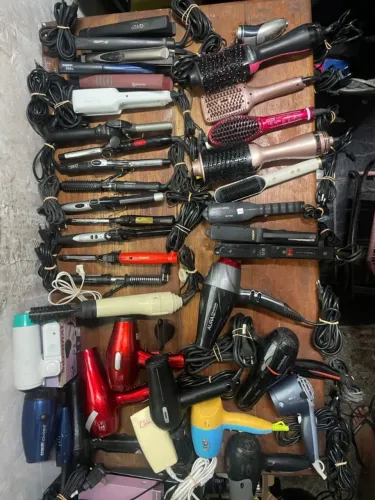 Kit de ferramentas para cabelo - várias marcas e modelos