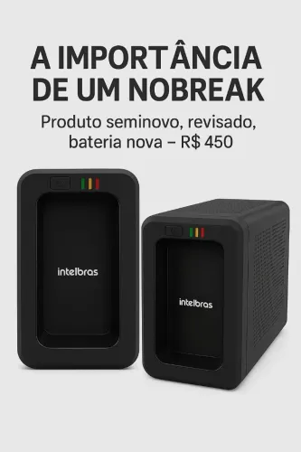 Vendo Nobreak Semi Novo  ( 600VA Attiv Bivolt)