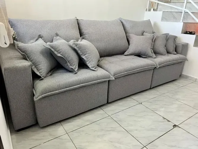 Sofá retrátil e reclinável sob medida para sua casa ou empresa. E todos os modelos.