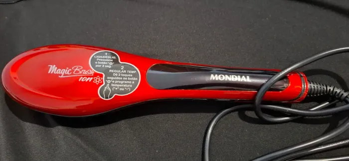 Escova Alisadora Mondial Magic Brush Íon