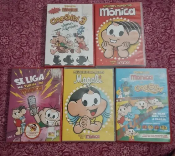 Dvds Turma da Mônica