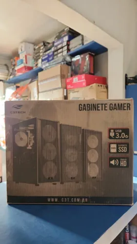GABINETE GAMER MT-G120BK PRETO FRETE GRATIS 