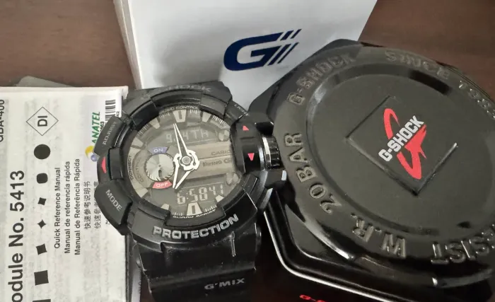 Casio Gshock Gba-400 - Completo! 