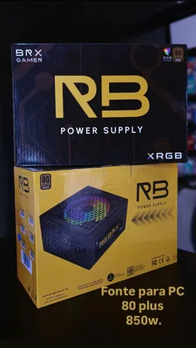 FONTE PARA PC RGB 850W.