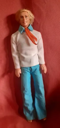 Boneco Fred Barbie coleção scooby doo