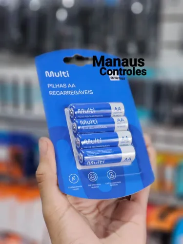 Pilhas recarregável AA