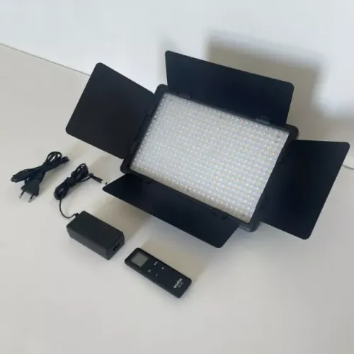 Luz para Influenciador Painel Led Godox Led500c 110/220v iluminação Profissional Video