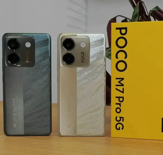 Celular Lançamento Xiaomi Poco M7 PRO 5G NFC 512GB 12GB RAM R$1699,00 Lacrado