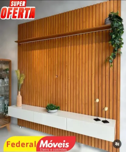 Painel Suspenso para TV - Estilo e Funcionalidade