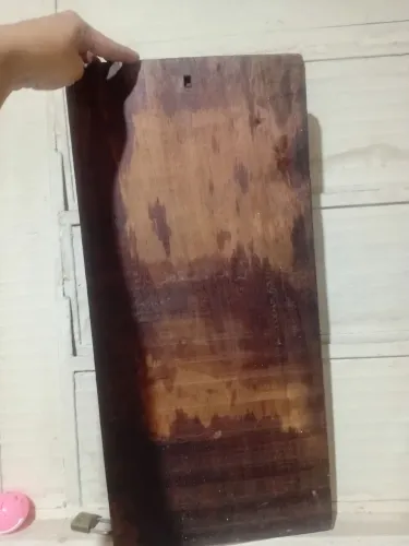 Quadro antigo esculpido a mão rosto de Jesus 