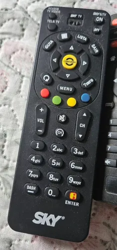 Controle Remoto tv Box e Sky Zapper