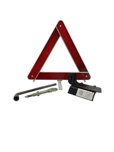 Kit Segurança Chave Roda Triangulo Gancho Reboque 307 Sw 2.0