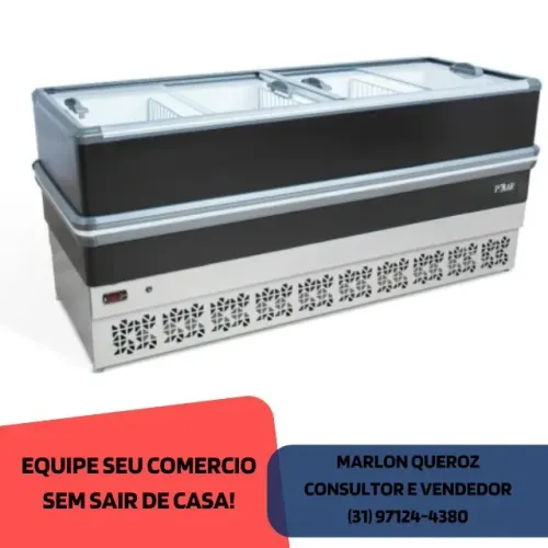 Ilha de Congelados 2M Polar 127-220v Nova